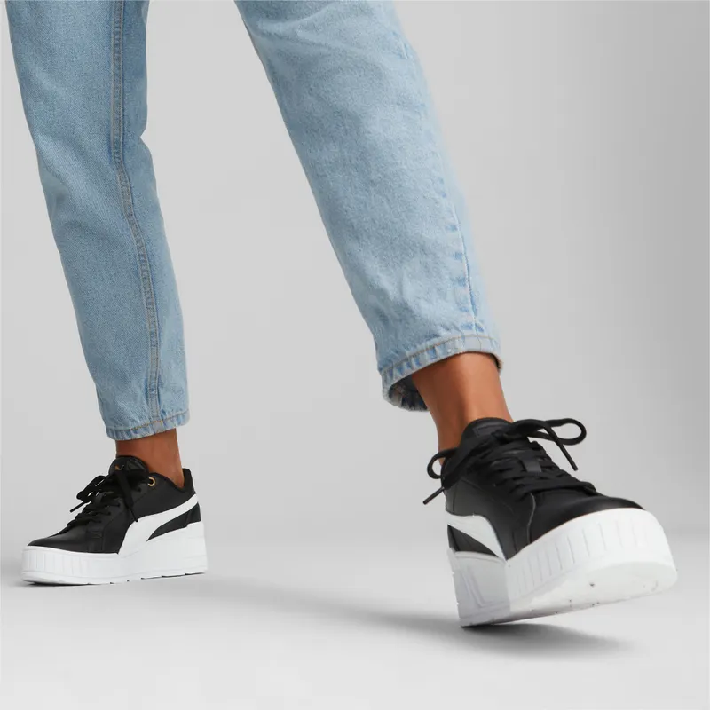 Puma Karmen Wedge Goud/Zwart/Wit (390985-01)
