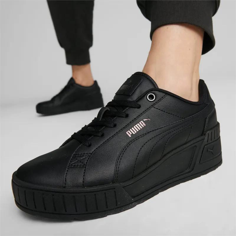 Puma Karmen Wedge Grijs/Zwart (390985-03)