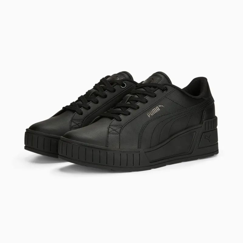 Puma Karmen Wedge Grijs/Zwart (390985-03)