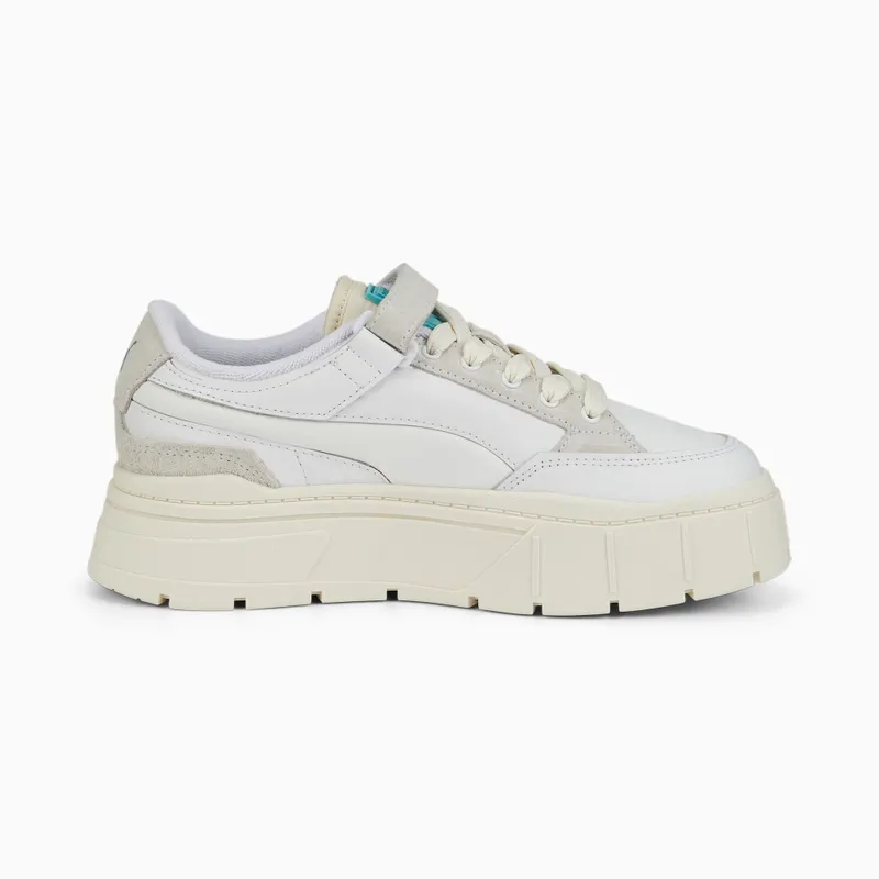 Puma Mayze Stack gewatteerde Wit (387225-01)