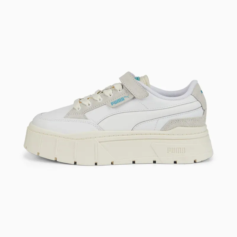 Puma Mayze Stack gewatteerde Wit (387225-01)