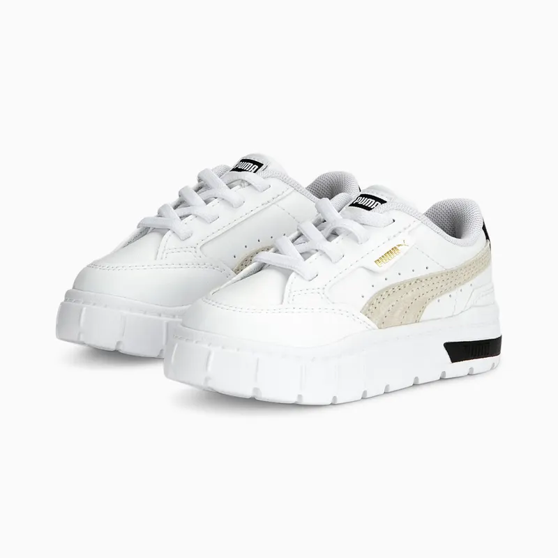 Puma Mayze Stack met alternatieve sluiting Wit/Grijs (390826-01)