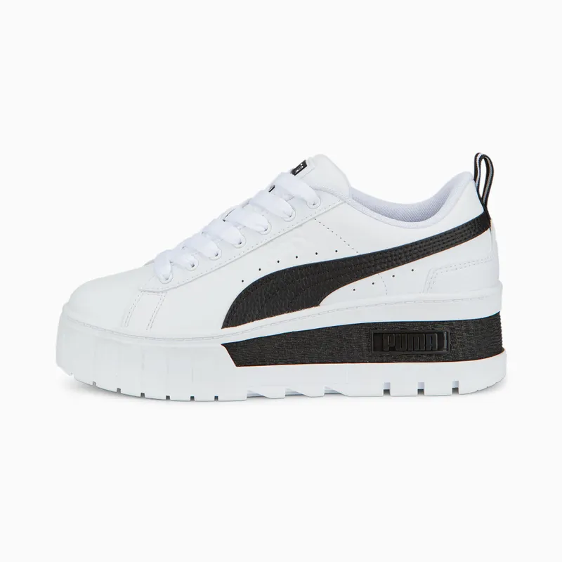 Puma Mayze Wedge Wit/Zwart (386273-01)