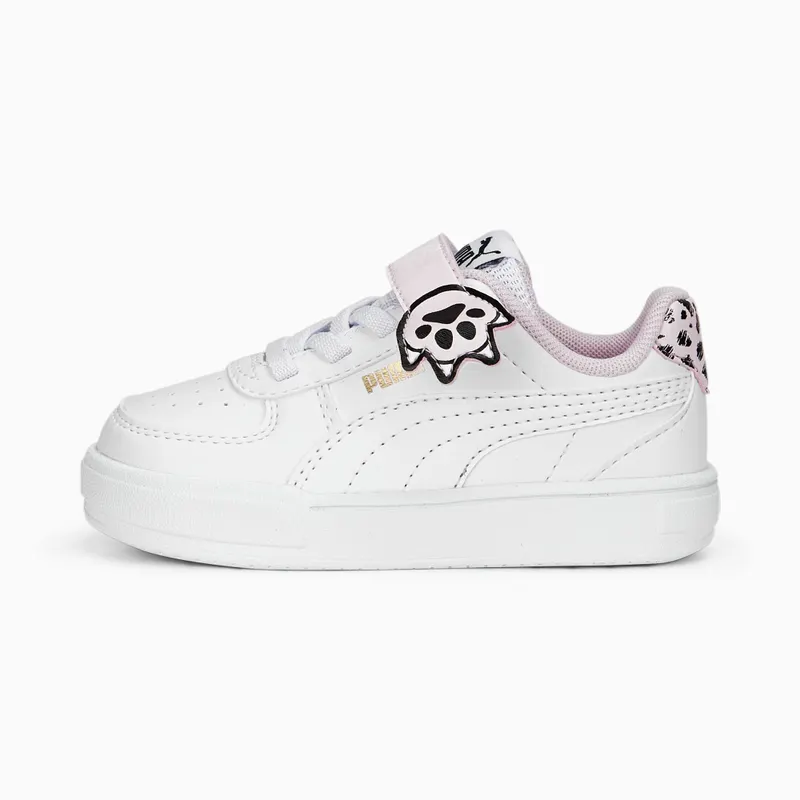 Puma Caven Mates met alternatieve sluiting+ Wit/Roze/Zwart (389732-02)