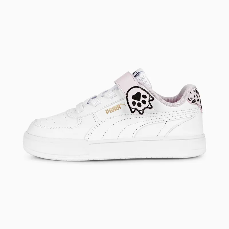 Puma Caven Mates met alternatieve sluiting+ Wit/Roze/Zwart (389731-02)
