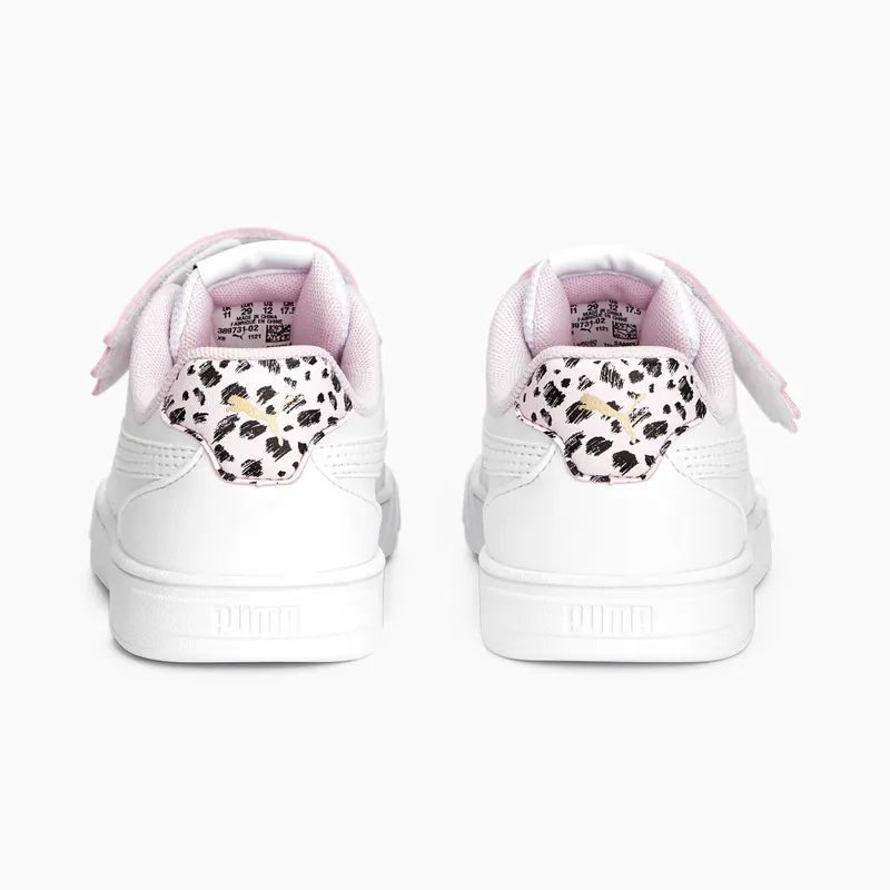 Puma Caven Mates met alternatieve sluiting+ Wit/Roze/Zwart (389731-02)