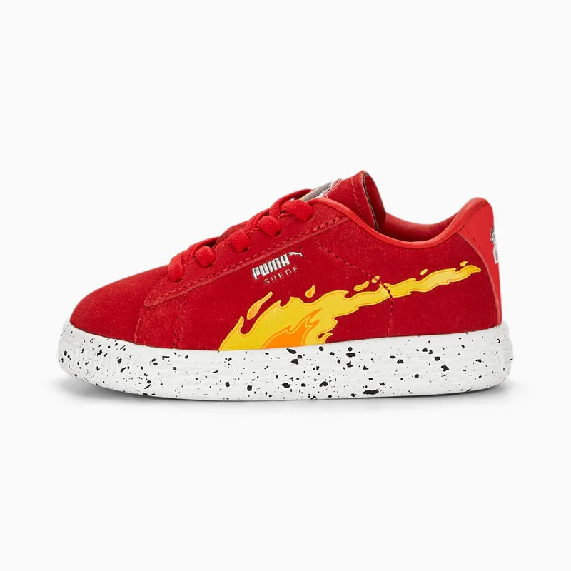 Puma x PAW PATROL Suede met alternatieve sluiting Rood/Wit (388484-01)
