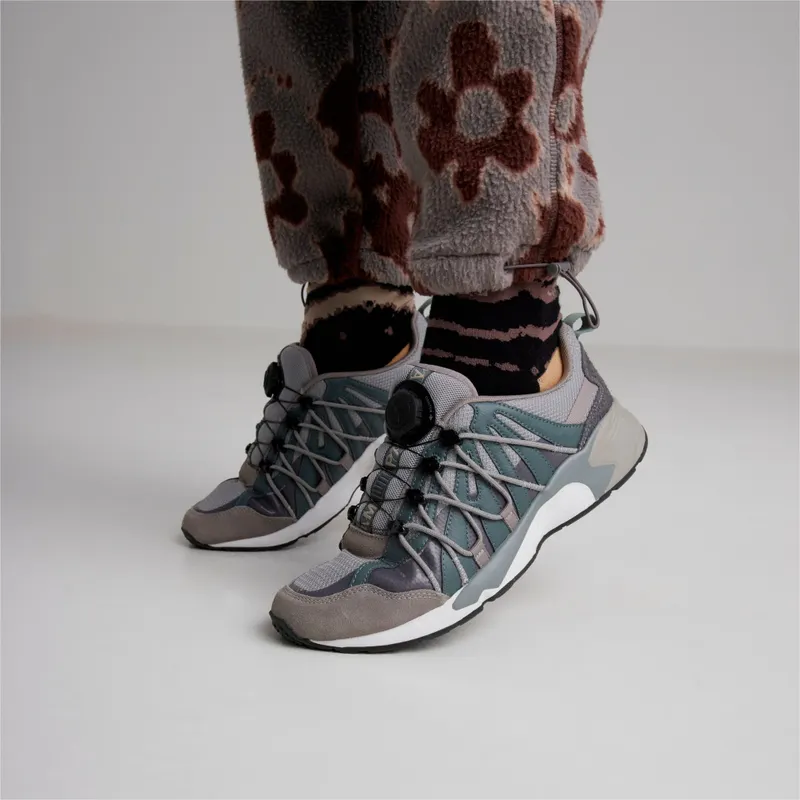 Puma x PERKS EN MINI Prevail Disc leren Zwart (387040-01)