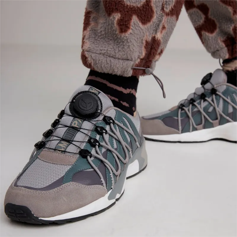 Puma x PERKS EN MINI Prevail Disc leren Zwart (387040-01)