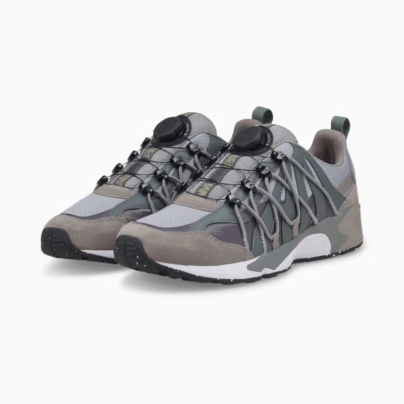 Puma x PERKS EN MINI Prevail Disc leren Zwart (387040-01)