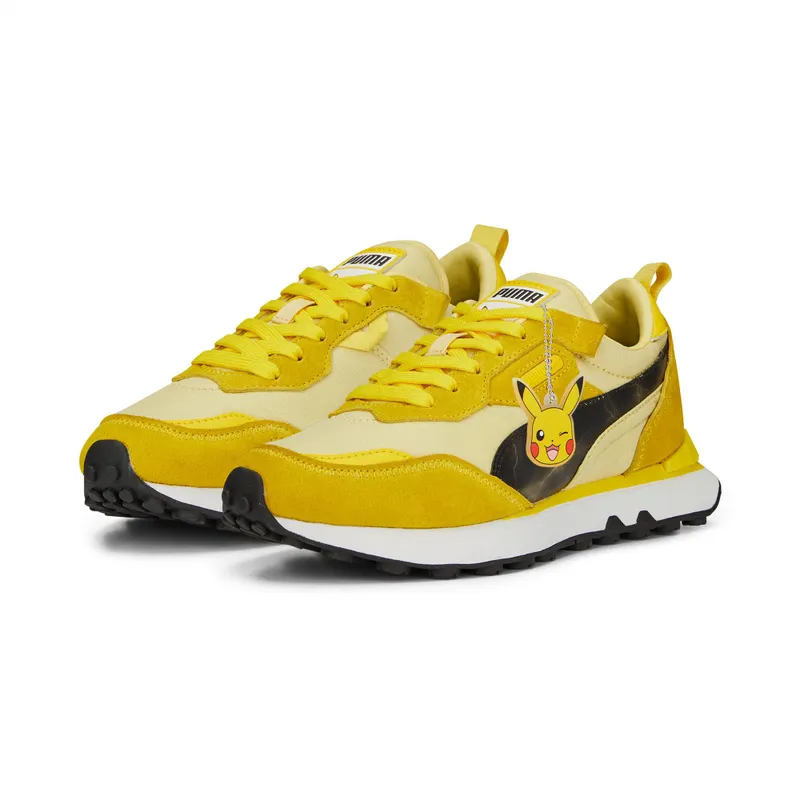 Puma x POKÉMON Rider FV Pikachu Wit/Geel (387814-01)