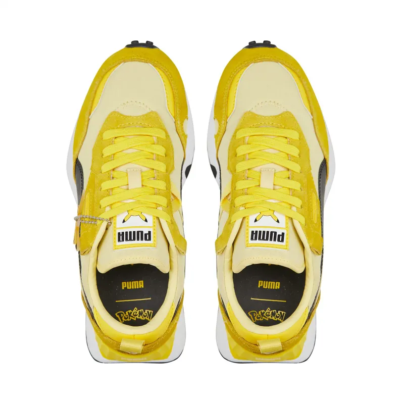Puma x POKÉMON Rider FV Pikachu Wit/Geel (387814-01)