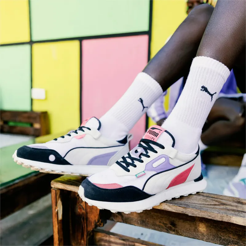 Puma Rider FV Fandom Wit/Zwart (387177-01)