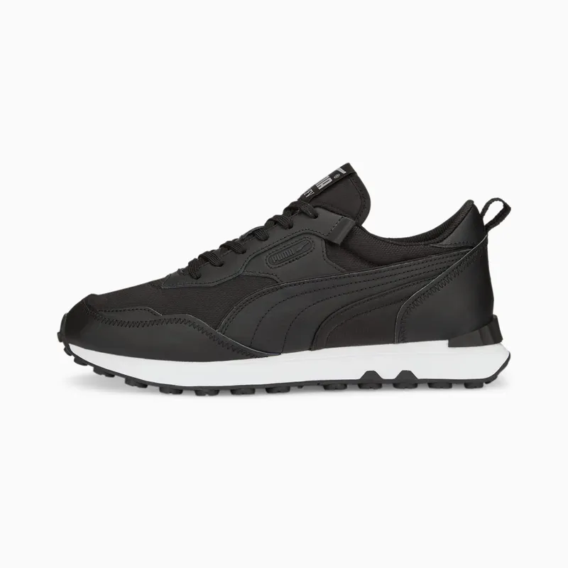 Puma Rider FV LTH Wit/Zwart (387172-01)