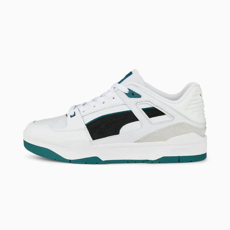 Puma Slipstream Suede FS Wit/Groen/Zwart (388634-03)