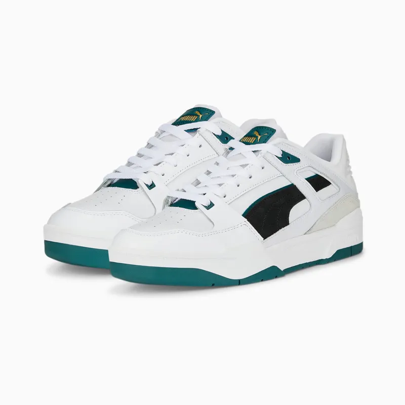 Puma Slipstream Suede FS Wit/Groen/Zwart (388634-03)