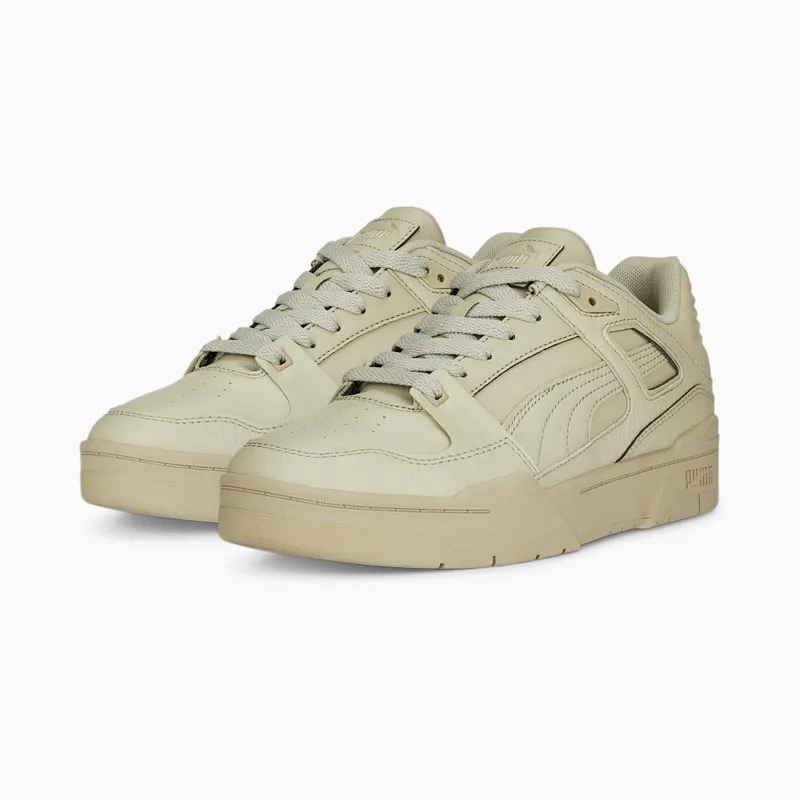 Puma Slipstream leren Beige/Grijs (387544-05)