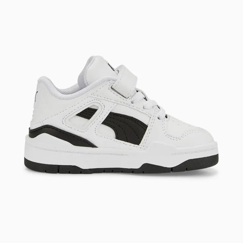 Puma Slipstream leren met alternatieve sluiting Wit/Zwart (387828-04)