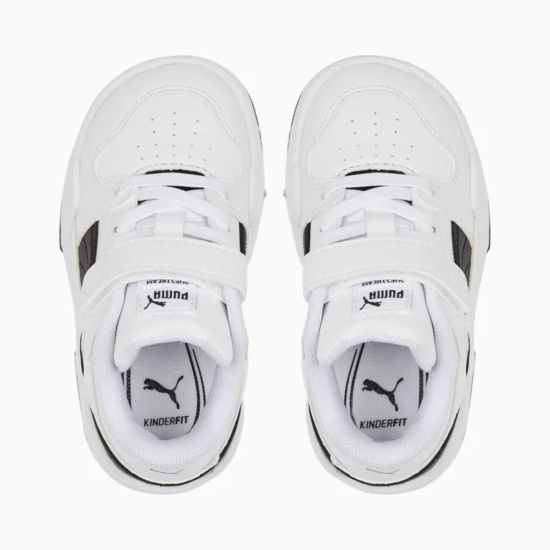 Puma Slipstream leren met alternatieve sluiting Wit/Zwart (387828-04)