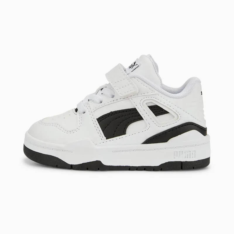 Puma Slipstream leren met alternatieve sluiting Wit/Zwart (387828-04)