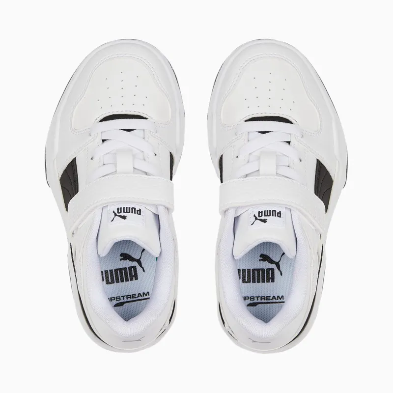 Puma Slipstream leren met alternatieve sluiting Wit/Zwart (387827-04)