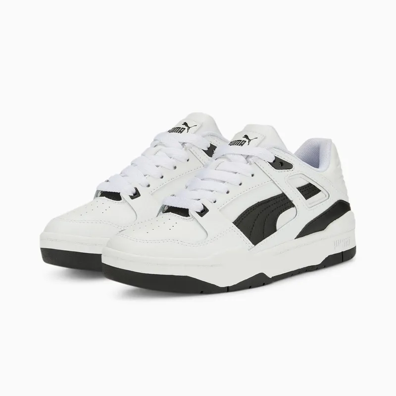 Puma Slipstream leren Wit/Zwart (387826-04)