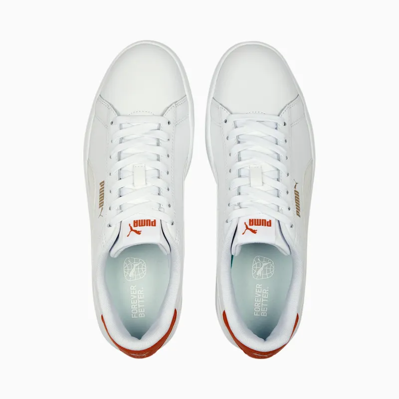 Puma Smash 3.0 L Wit/Grijs/Rood (390987-06)
