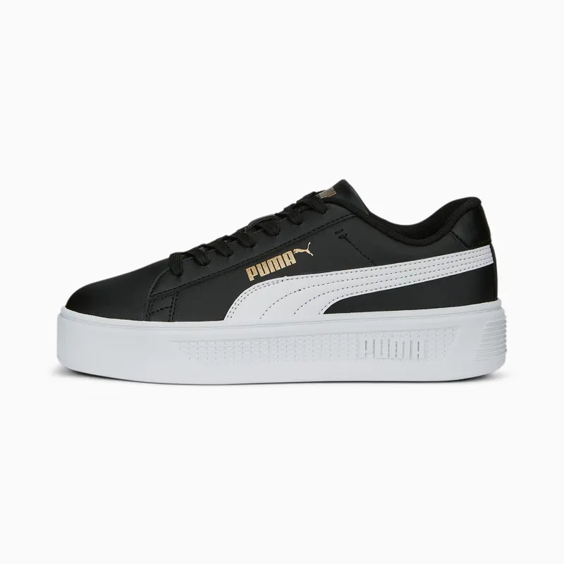 Puma Smash Platform v3 Goud/Zwart/Wit (390758-02)
