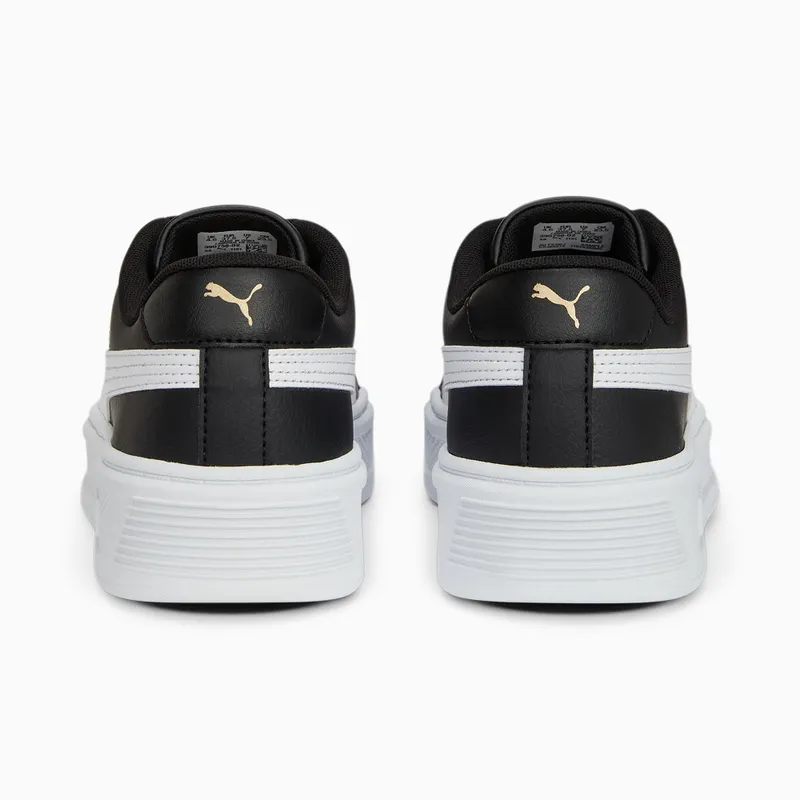 Puma Smash Platform v3 Goud/Zwart/Wit (390758-02)