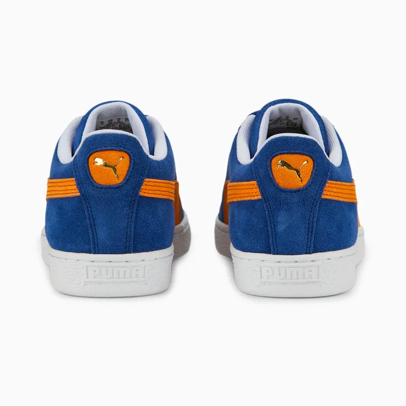 Puma Suede Teams II Blauw/Wit/Oranje (386595-01)