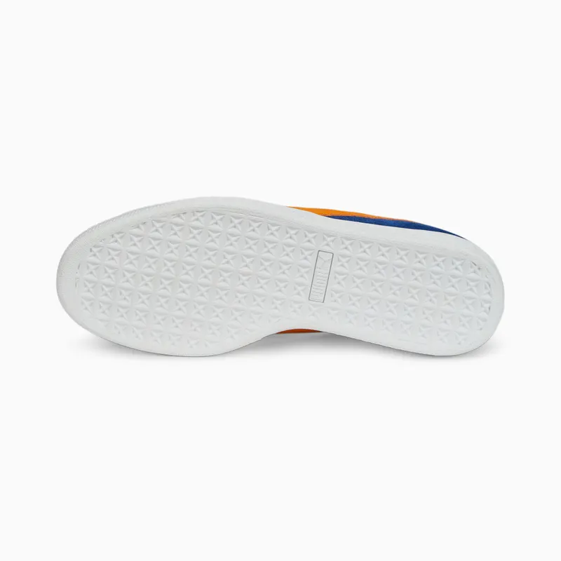Puma Suede Teams II Blauw/Wit/Oranje (386595-01)