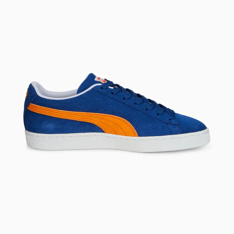 Puma Suede Teams II Blauw/Wit/Oranje (386595-01)