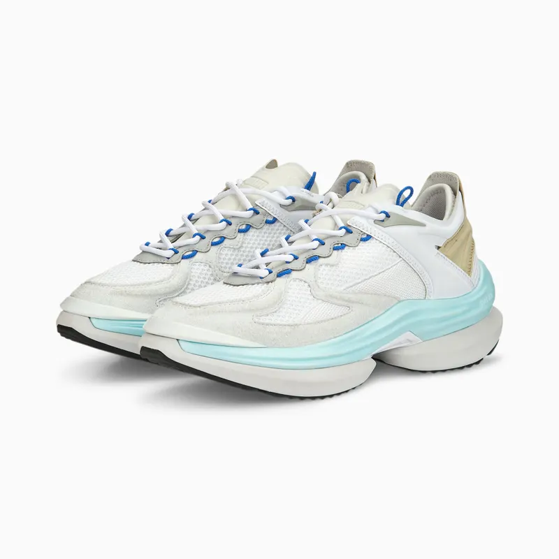 Puma Variant Nitro Unnatural Wit/Blauw (386718-01)