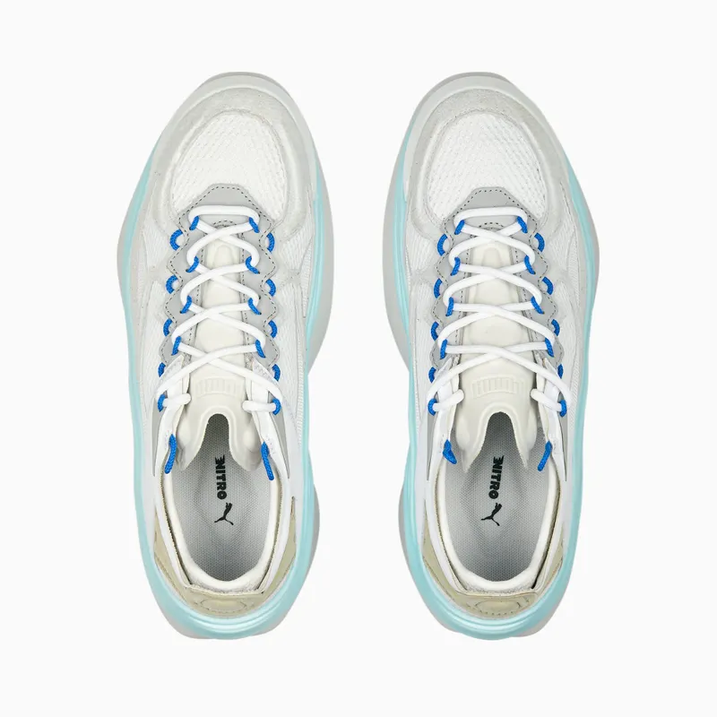 Puma Variant Nitro Unnatural Wit/Blauw (386718-01)
