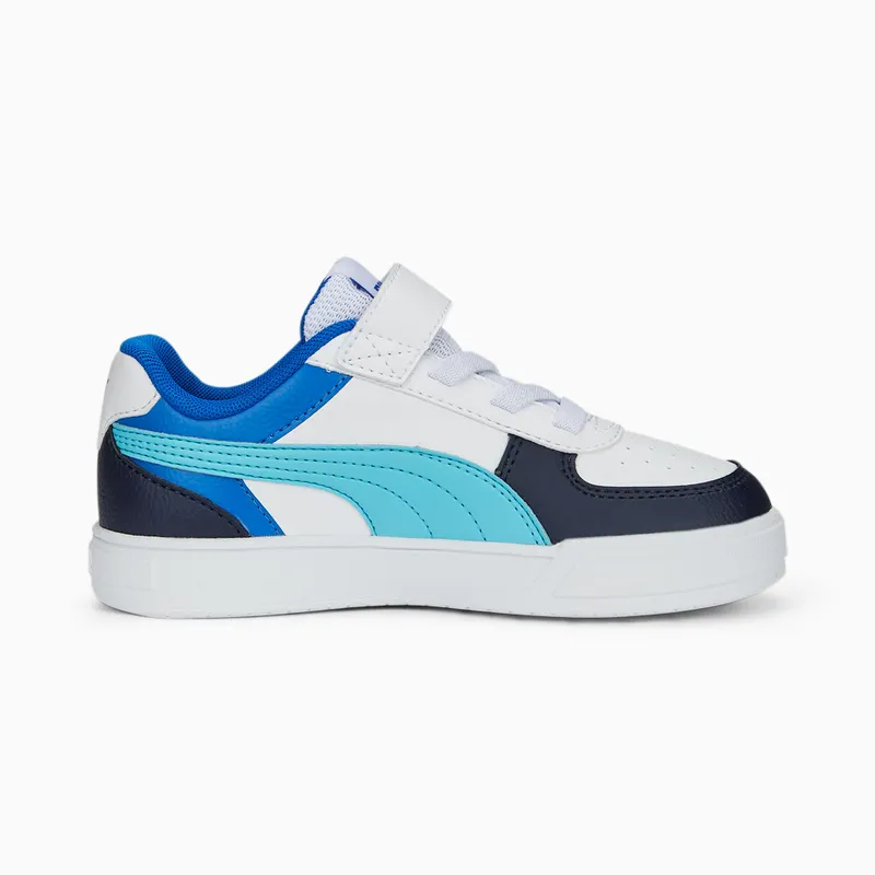 Puma Caven Block met alternatieve sluiting Wit/Blauw (391470-02)