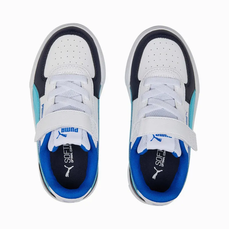 Puma Caven Block met alternatieve sluiting Wit/Blauw (391470-02)