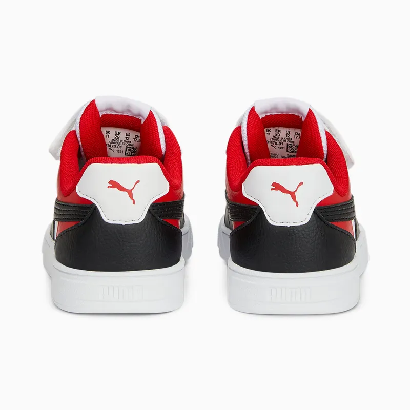 Puma Caven Block met alternatieve sluiting Wit/Zwart/Rood (391470-01)