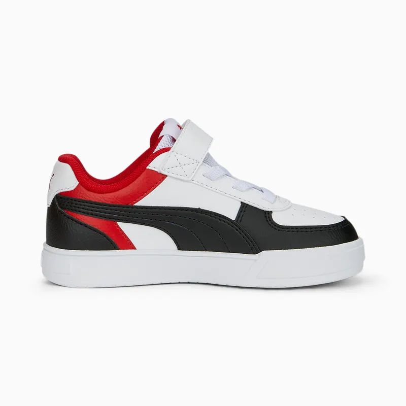 Puma Caven Block met alternatieve sluiting Wit/Zwart/Rood (391470-01)