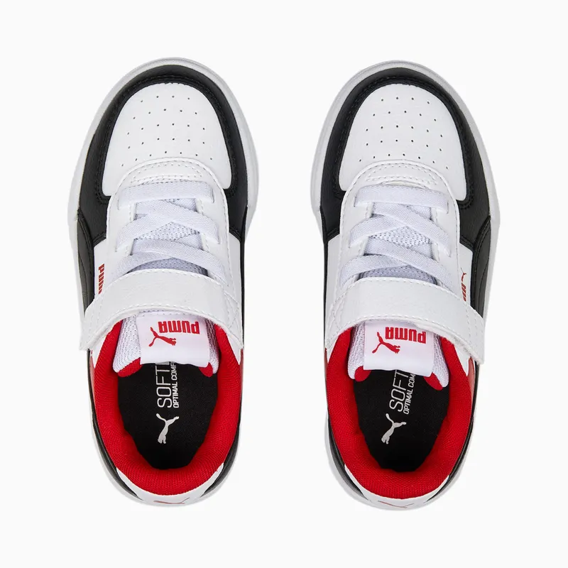 Puma Caven Block met alternatieve sluiting Wit/Zwart/Rood (391470-01)