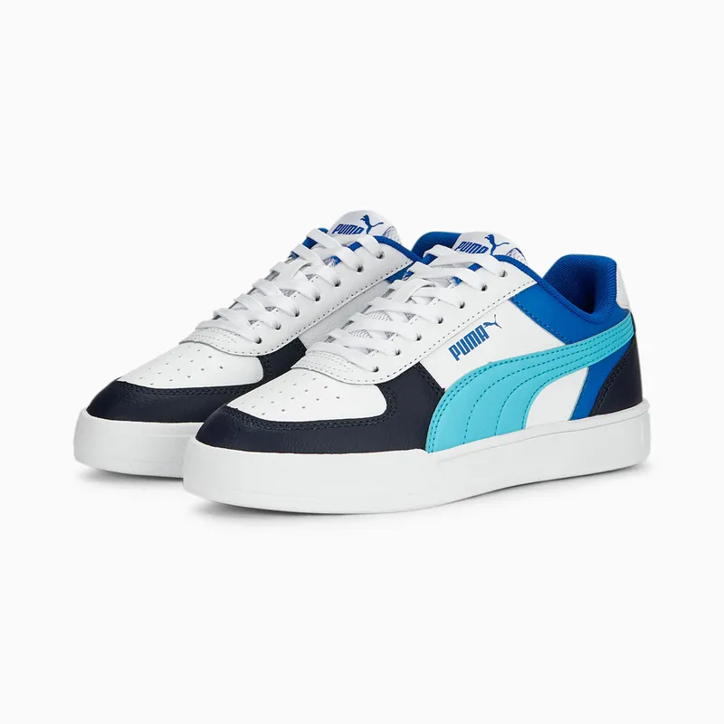 Puma Caven Block Wit/Blauw (391469-02)