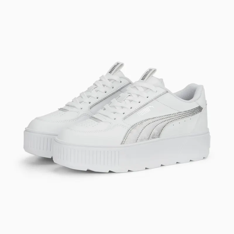 Puma Karmen Rebelle Metallics Zilver/Wit (391941-01)