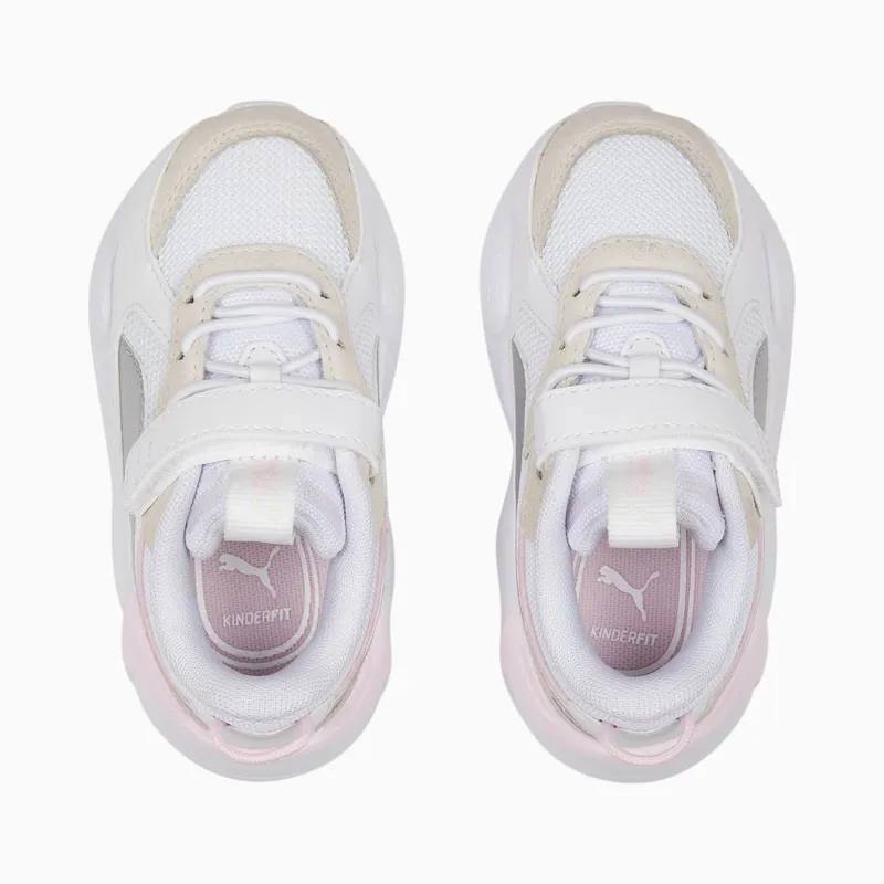 Puma RS-X Metallic met alternatieve sluiting+ Zilver/Wit (391986-01)