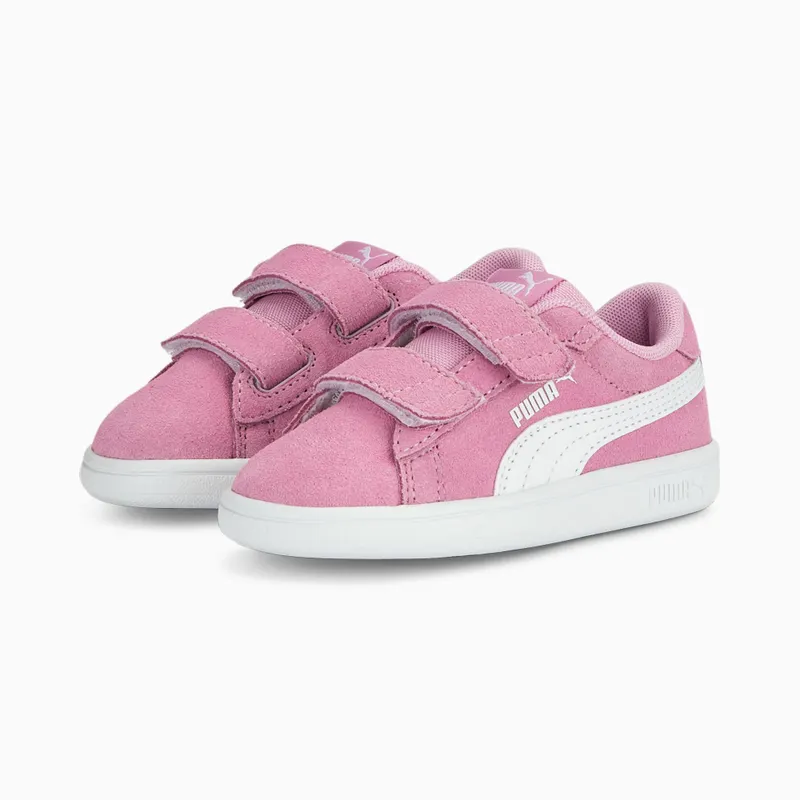 Puma Smash 3.0 Suede Baby Roze/Wit (392038-05)