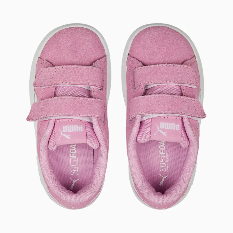 Puma Smash 3.0 Suede Baby Roze/Wit (392038-05)