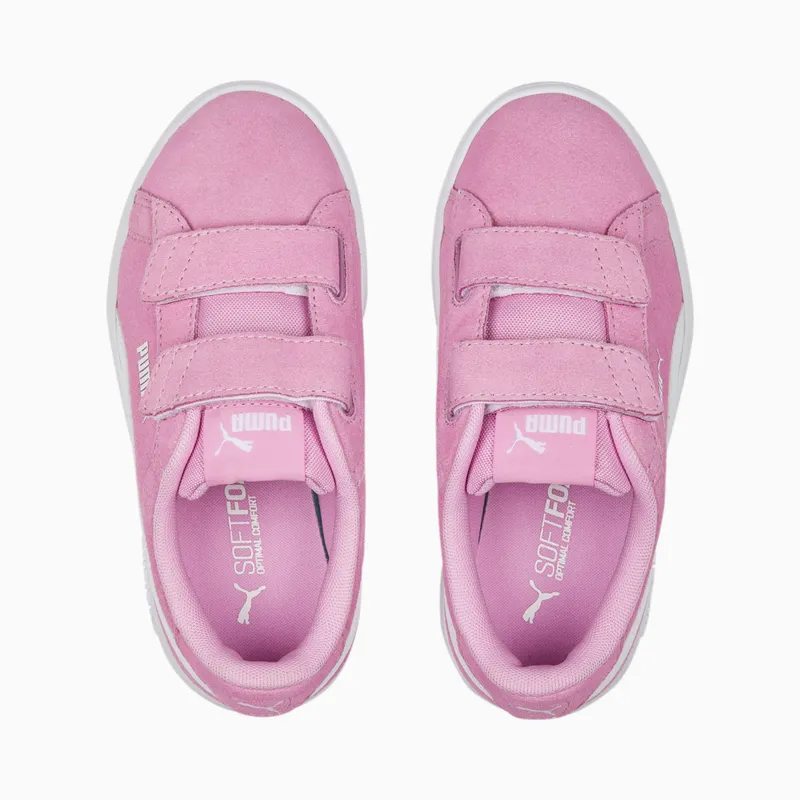 Puma Smash 3.0 Suede Roze/Wit (392036-05)