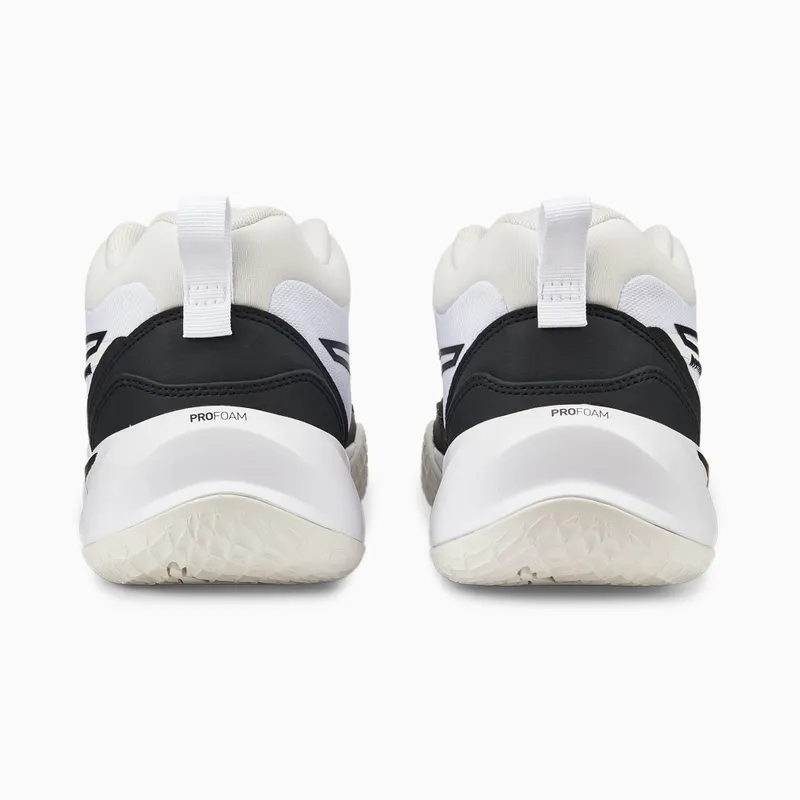Puma Playmaker Pro basketbalschoenen Wit/Grijs (377572-03)