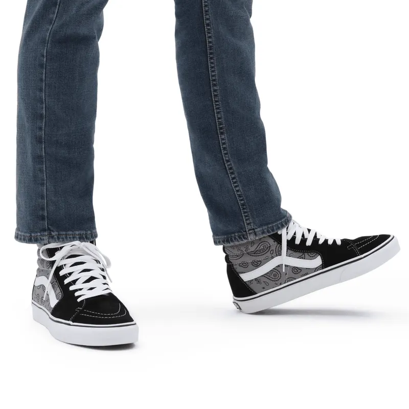 VANS Paisley Sk8-hi Zwart (VN0005U9BGJ)