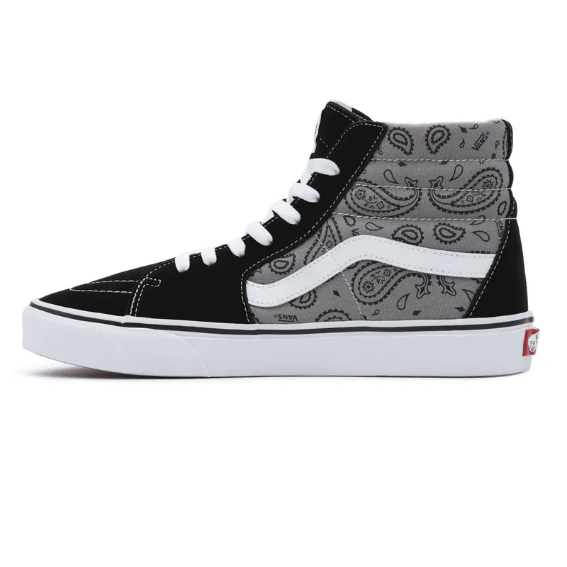 VANS Paisley Sk8-hi Zwart (VN0005U9BGJ)