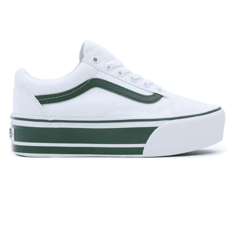 VANS Sport Stripes Old Skool Stackform Wit (VN0A7Q5MBGN)