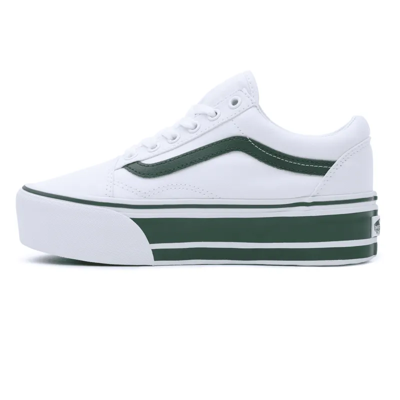 VANS Sport Stripes Old Skool Stackform Wit (VN0A7Q5MBGN)